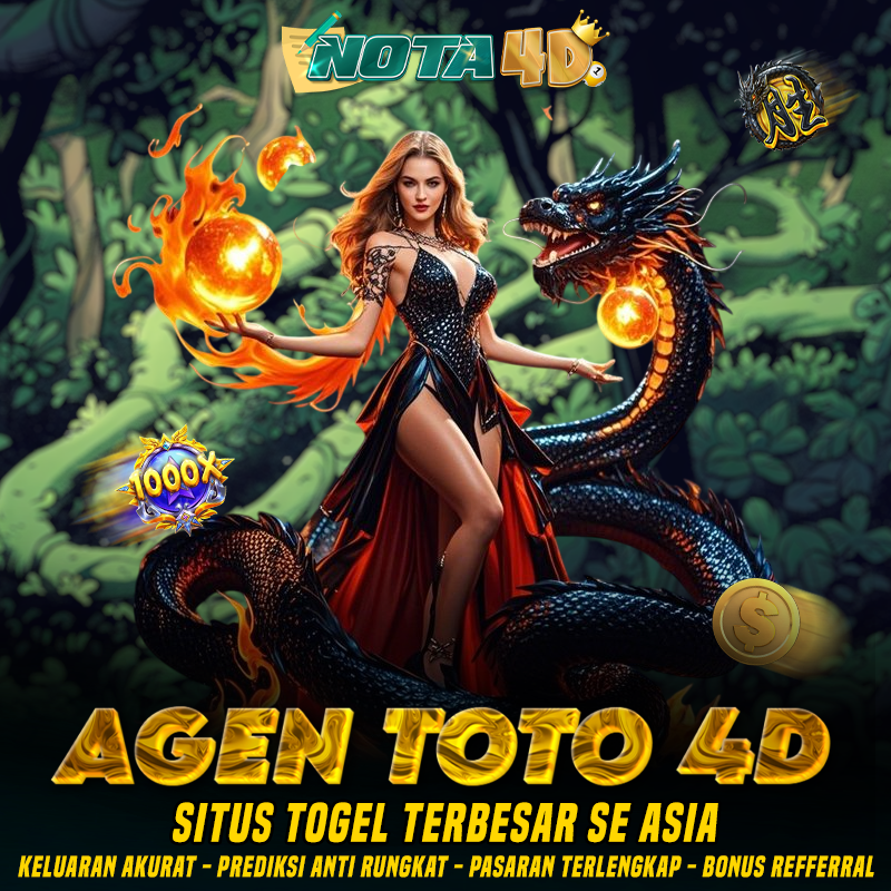 NOTA4D: Agen Toto 4D Situs togel Terbesar Se-Asia 2025